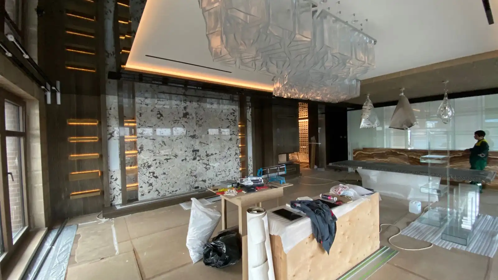 Шикарные виды интерьера квартиры на крестовском