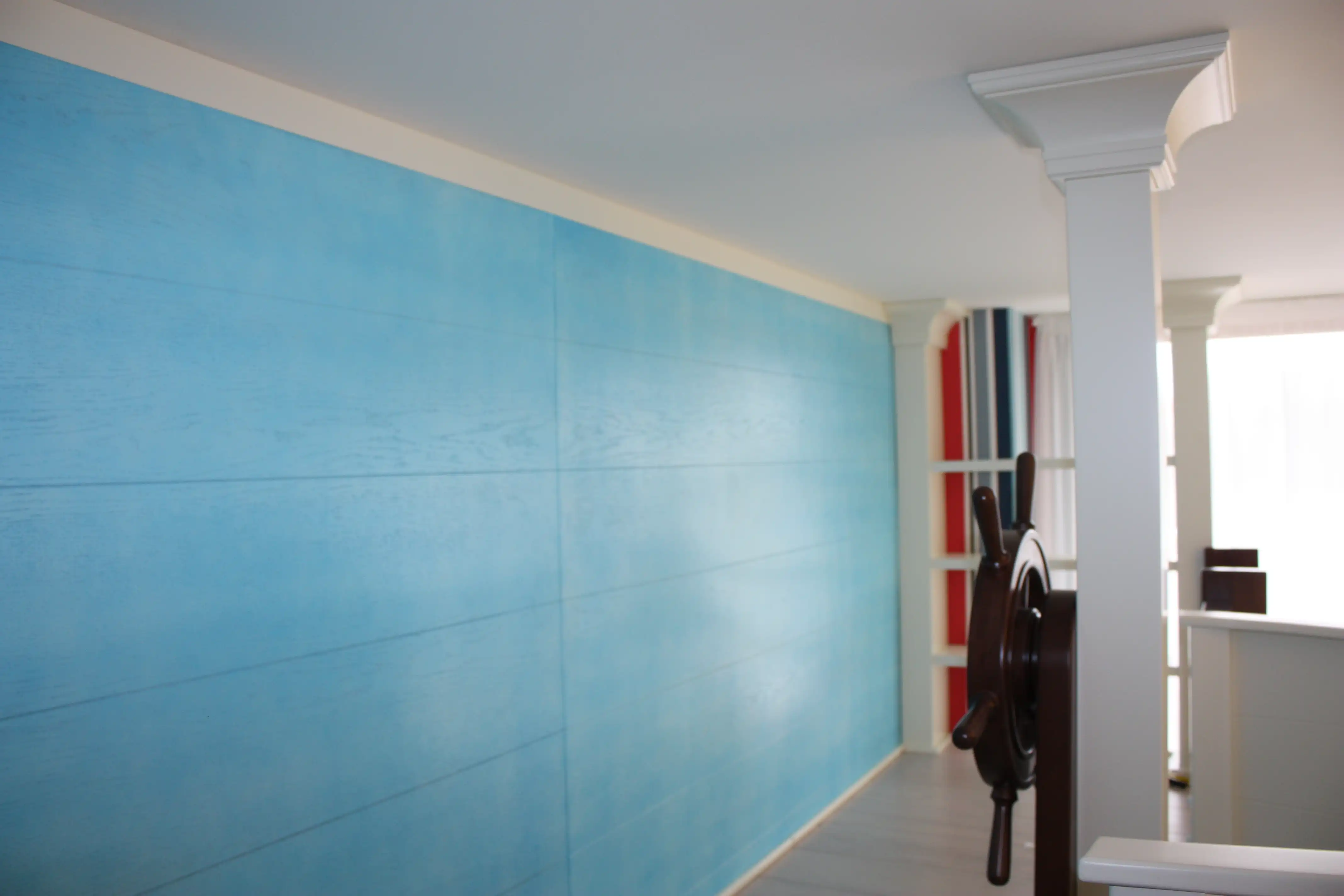 Впечатляющий дизайн мебели в морской стилистике